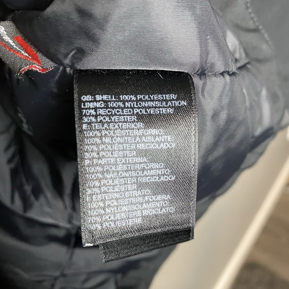 THE NORTH FACE WOMEN PRIMALOFT JACKET SIZE Medium black With Removable Hood - Picture 5 of 9